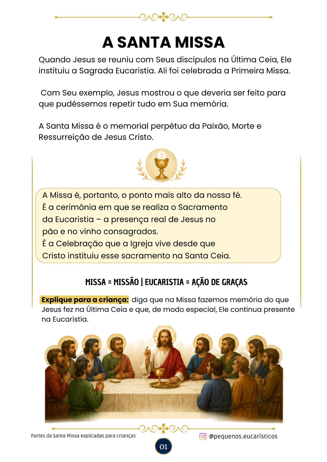 Página 13 — Santa Missa na Prática