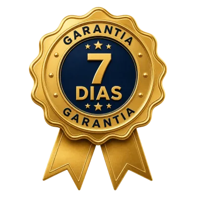 Selo de garantia de 7 dias
