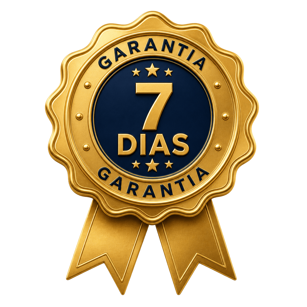 Selo de garantia de 7 dias
